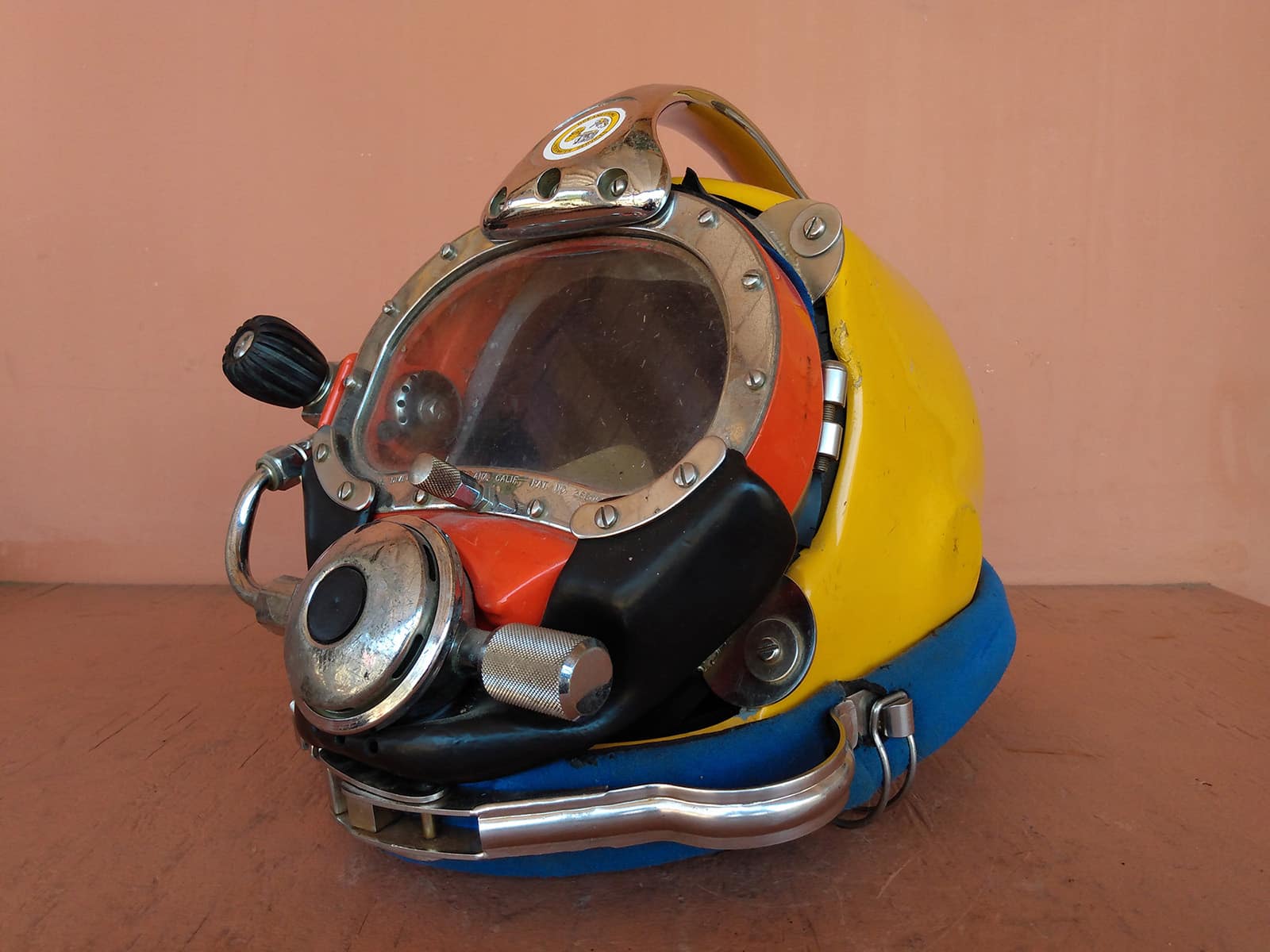 Kirby Morgan SL 16 Commercial Fiberglass Diving Helmet - Helmets Of The  Deep Store